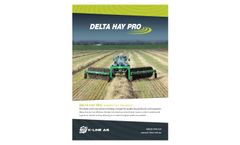 K-Line Ag - Model Delta Pro - Hay Rakes - Brochure