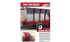 Lanco - Model LS 1250 - Row Mulchers - Brochure