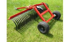 Quadivator - Model 86900-72 - 72 Inch Landscape Rake
