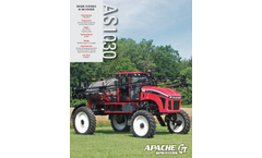 Apache - Model AS1030 - Sprayer - Datasheet