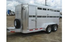 Alum-Line - Commercial Bumper Pull Livestock Trailers