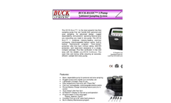 Buck-Basic – 1 - Low Flow Validated Sampling Pump System Brochure