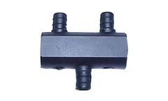 Buck - Adjustable Two Way Flowrate Splitter