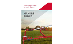 Model FP-25 - Liquid Manure Spreader Brochure