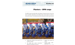 Mecanica Ceahlau - Model SAFIR 6 - Planter - Brochure