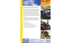 ERG  - Solid Waste Incineration - Brochure