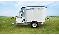 Laird - Model VR-555DD - Trailer Mount Direct Drive Vertical Mixer