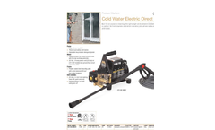 Mi-T-M - Model AM1-PE15-20M - 20-Gallon Single Stage Electric Portable Air Compressor - Brochure