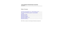 Heavy Duty Steel Snowplow- Brochure