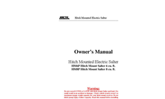 Hitch Mounted Electric Salter- Brochure