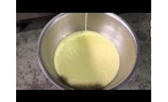 Eggshell and Liquid Separating Machine, commercial stainless steel egg breaker machine Video