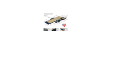 PJ Trailers - Model T5 - 5" Channel Tilt Carhauler Brochure