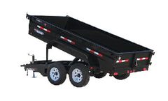 PJ Trailers - Model D3 - 72` Tandem Axle Dump Trailer