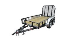 PJ Trailers - Model U6 - 60` Single Axle Channel Utility Trailer