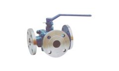 Jingjia - Model Q44F l-Type - Three-Way Ball Valve