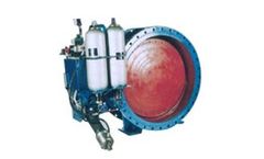 Jingjia - Model DK7K41H - Energy Saving Tank Type - Hydraulic Controlled Slow Close Check Butterfly Valve