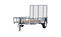 Belmont - Model UT508R-Gal - Galvanized Trailer