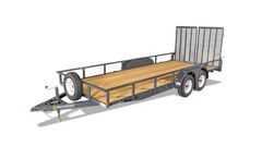 Belmont - Model LT612TT-7K - 6 x 12 - Tube Top Landscape Trailers
