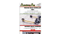 ArmstrongAg - Model RBU - 3 Point Rear Round Bale Unroller Datasheet