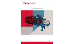 Bunting - Magnetic Disc Separators (MDS) Sorting System - Brochure