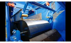 Electrostatic Separator Recovering Fine Copper Wire - Video
