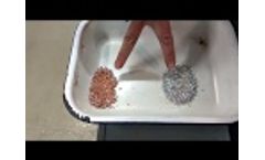 Electrostatic Separation of Copper and Aluminium for Recycling - Video