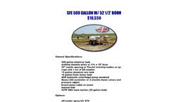 SFE500 Gallon - Pull Type Sprayer Brochure