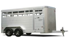 Stockman Express - Aluminum Bumper Pull Stock Trailer