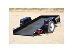 Towmaster - Model T-3DT - Drop-Deck Tilt Trailer for Equipment Hauling