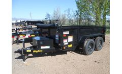 Big Tex - Model 70SR-10 - Dump Trailer