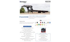 Diamond - Model FMAX208 - Single Wheel Tandem Axle Gooseneck Trailer - Brochure