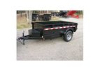 Trusted Trailers - Model Griffin 5x8 - Dump