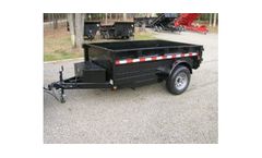 Trusted Trailers - Model Griffin 5x8 - Dump