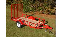 Master Tow - Model LT48AE, LT58AE - Landscape - Angle Iron Trailers