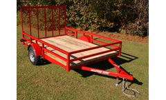 Master Tow - Model UT6410, UT6412 - Utility Tubular Steel Trailers