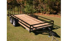 Master Tow - Model UT6414T, UT6416T - Utility Tubular Steel Trailers
