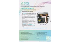 Apex - Model XC-572 - Source Sampling Console - Brochure