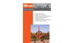Terral - Front Windrowers Brochure