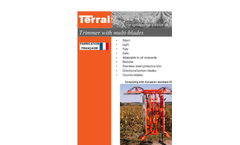 Terral - Trimmer with Multi Blades Brochure