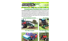 Groundsman - Flexblade Core Collector Attachment for Aerators - Brochure
