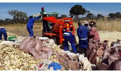 AMAR Multicrop Thresher - Working in Africa - Video