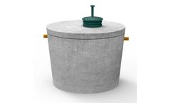 Biocell - Model Concrete+ - Concrete Domestic Wastewater Treatment Plant