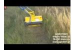 Hedge mower Marolin M380S tractor Kubota L3200 AGROTIMH - Video