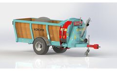 Agrofer - Model FVS - Manure Spreader