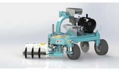 Agrofer - Model Front Type - Universal Baring and Ridging Machine Eletronic