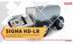 Sigma - Model HD-LR - Pipe Crawler Robot - Brochure