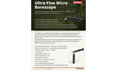 Fiberscopenet - Ultra Fine Micro Borescope - Brochure