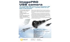 Fiberscope - Model Medit ImagePRO - USB and HDMI Borescope Camera - Brochure
