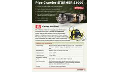 Stormer - Model S3000 - Pipe Crawler - Brochure