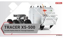 Fiberscope - Model STRAHL Tracer X5-500 - Sewer Inspection Robot- Brochure